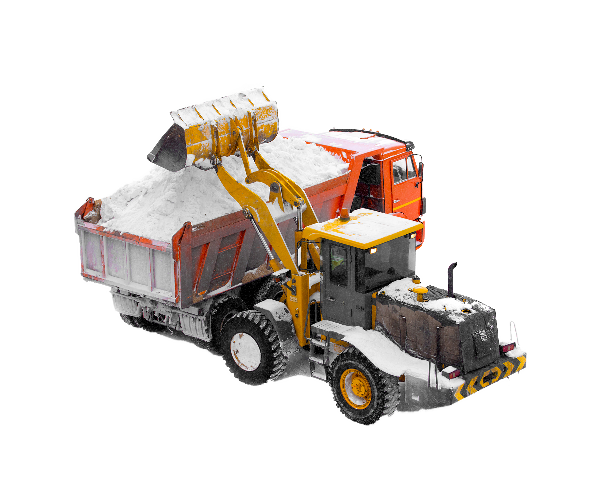 snow cleaning machine